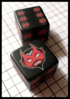 Dice : Dice - 6D - Devil Dice Black and Red - Ebay May 2010